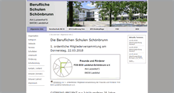Desktop Screenshot of bs-schoenbrunn.de