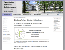 Tablet Screenshot of bs-schoenbrunn.de